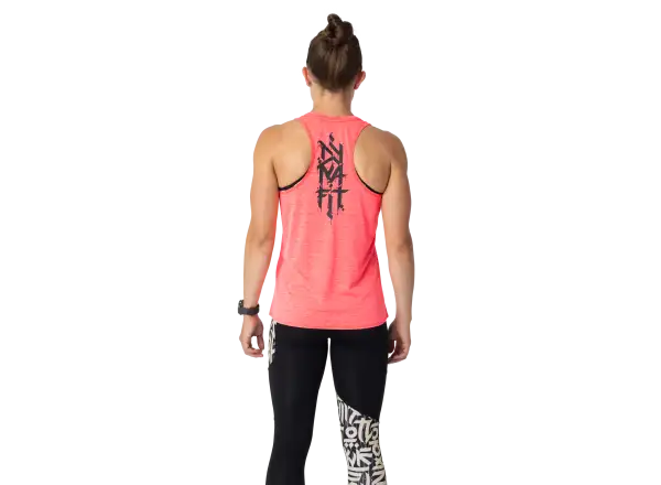 Dynafit Trail Damen Laufshirt ärmellos Ultra Coral