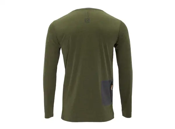 Silvini Casalo Herrentrikot Langarm Olive/Charcoal