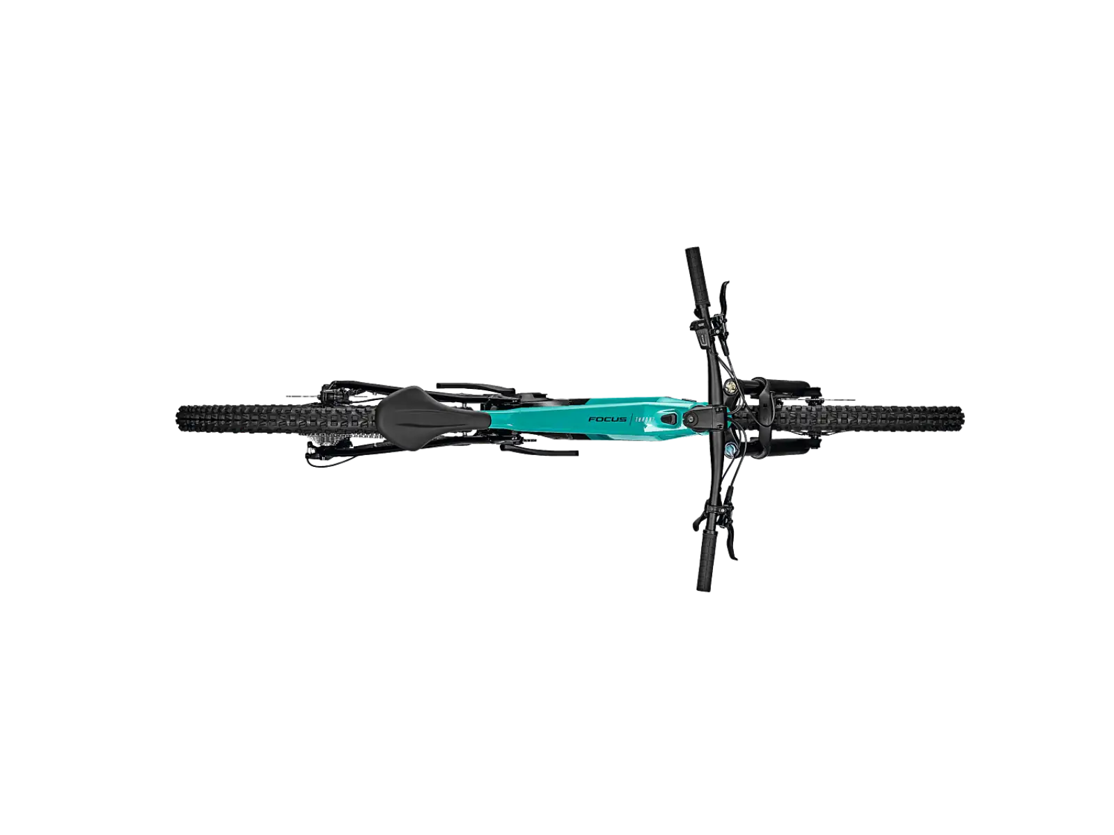 Focus Thron2 6.7 DI 625Wh Mountain E-Bike Blaugrün / Magieschwarz