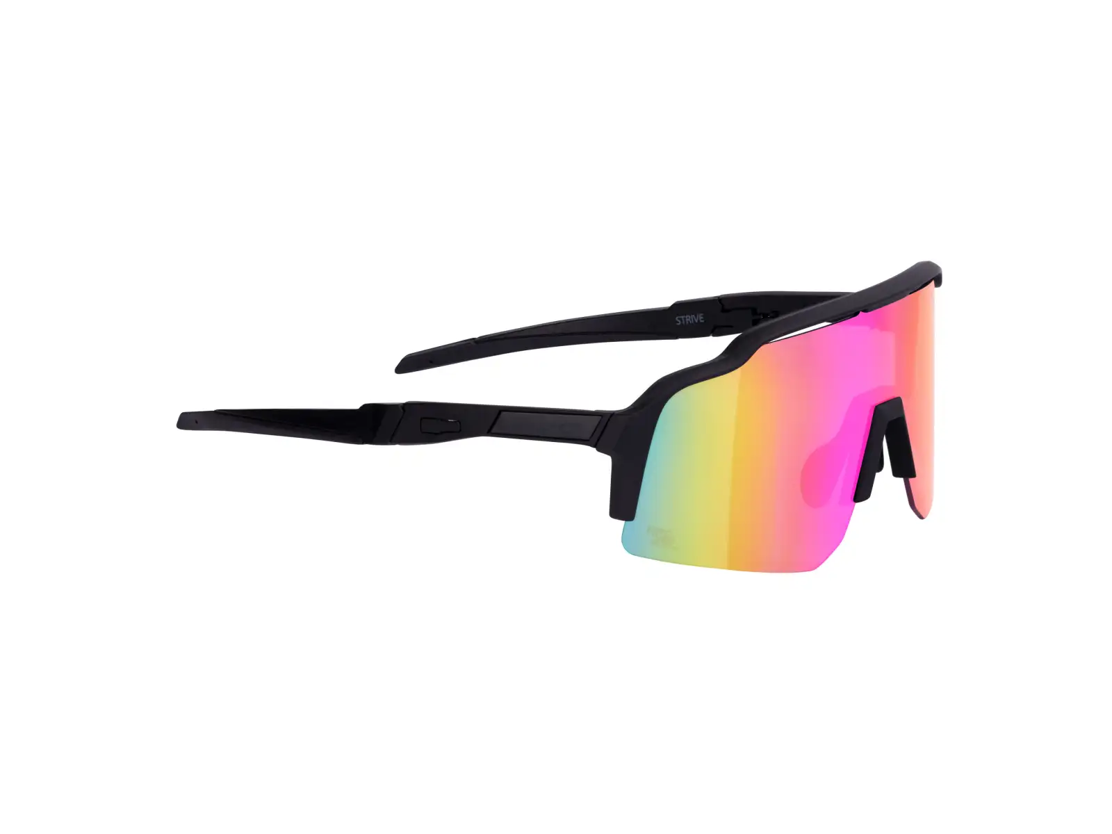 Force Strive Brille schwarz/rosa Spiegelglas