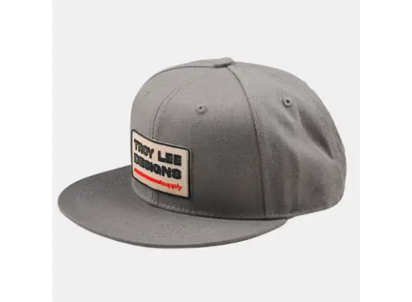 Troy Lee Designs Flat Bill Snapback Kappe Factory Smoke Blue