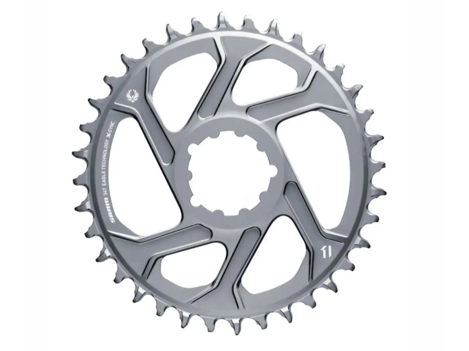 Sram X-Sync Eagle 30Z DM 6 mm Offset Kettenblatt Polar Grey