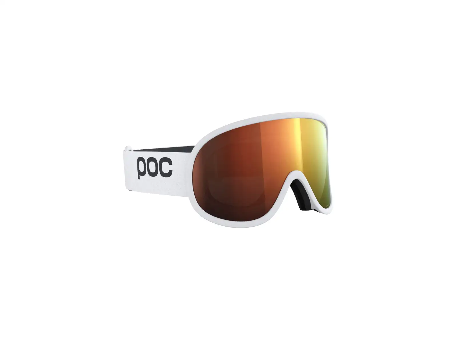 POC Retina WF Skibrille Hydrogen White/Partly Sunny Orange