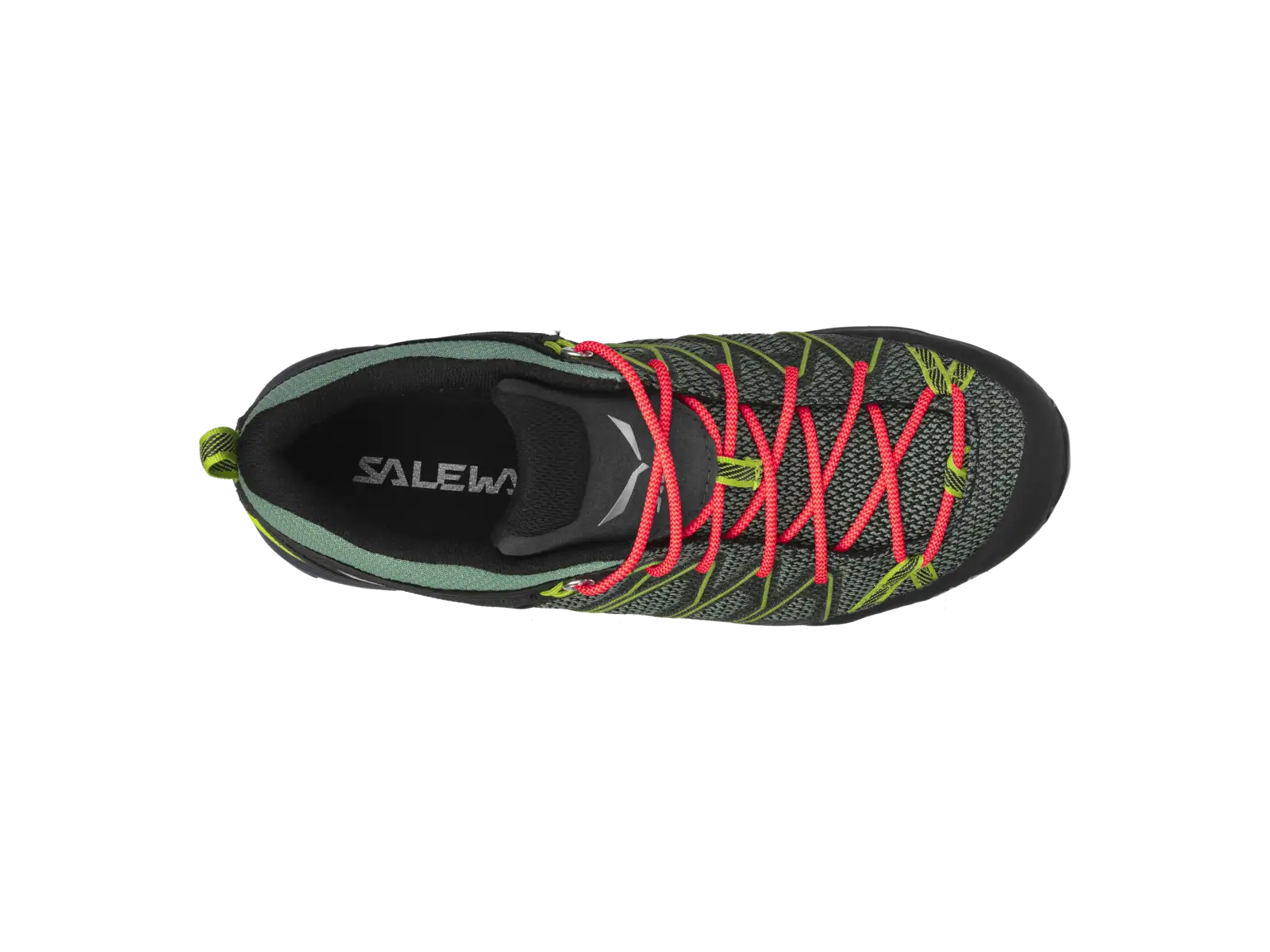 Salewa Mountain Trainer Lite GTX Damen Schuhe Feld Green/Fluo Coral