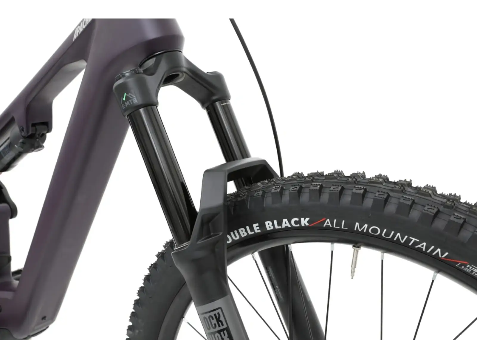 Apache Eagle 2 Avinox 800 Wh violett vollgefedertes Elektrofahrrad@Gr. S
