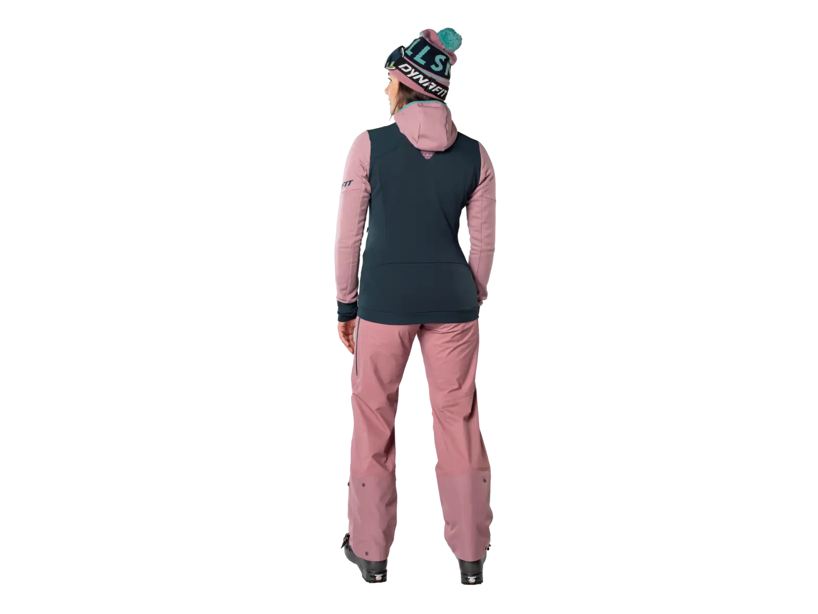 Dynafit Tigard Polartec Damen Fleecejacke Mokarosa