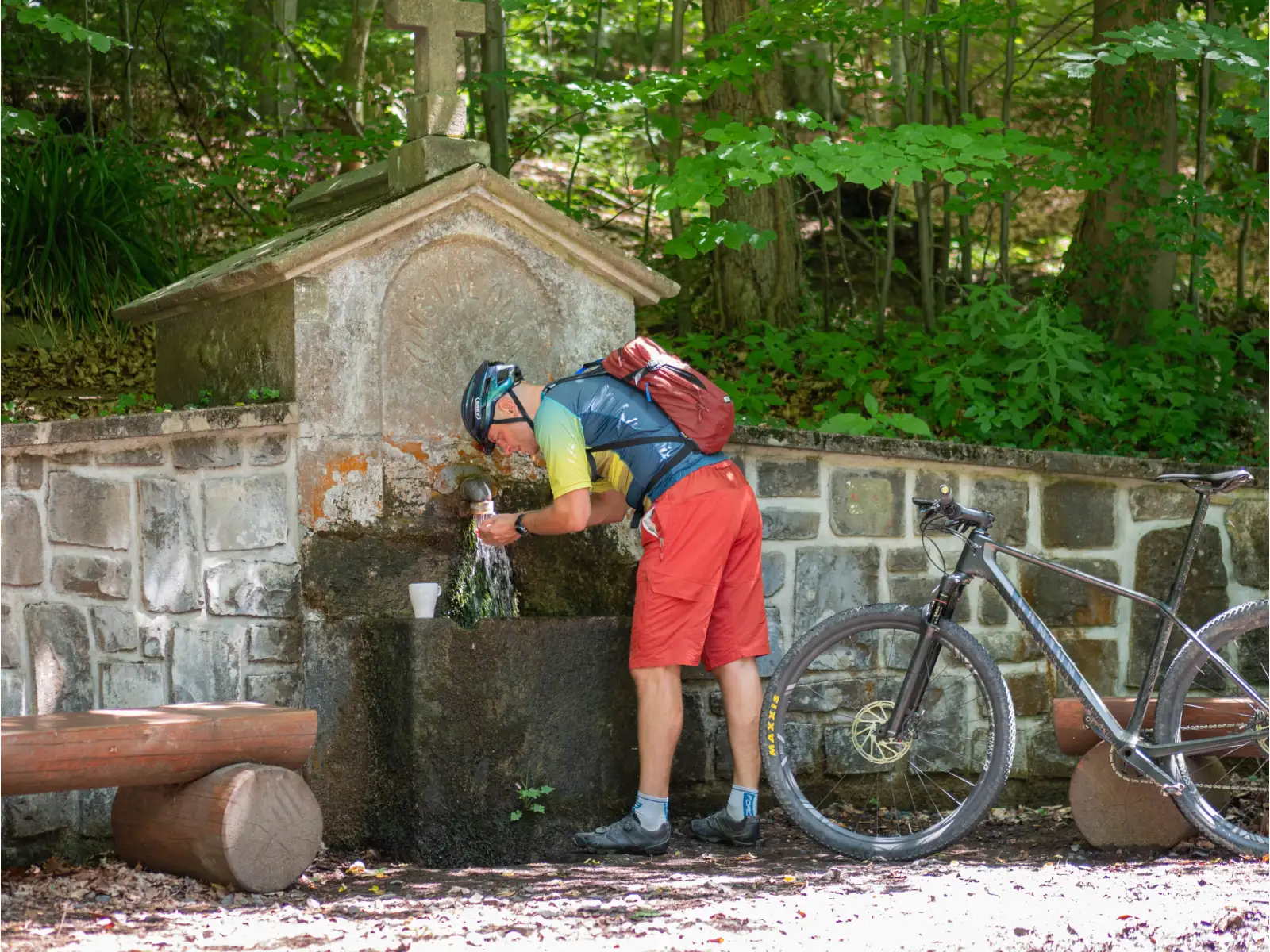 Endura Hummvee Herren Shorts mit Polsterung Black Camo