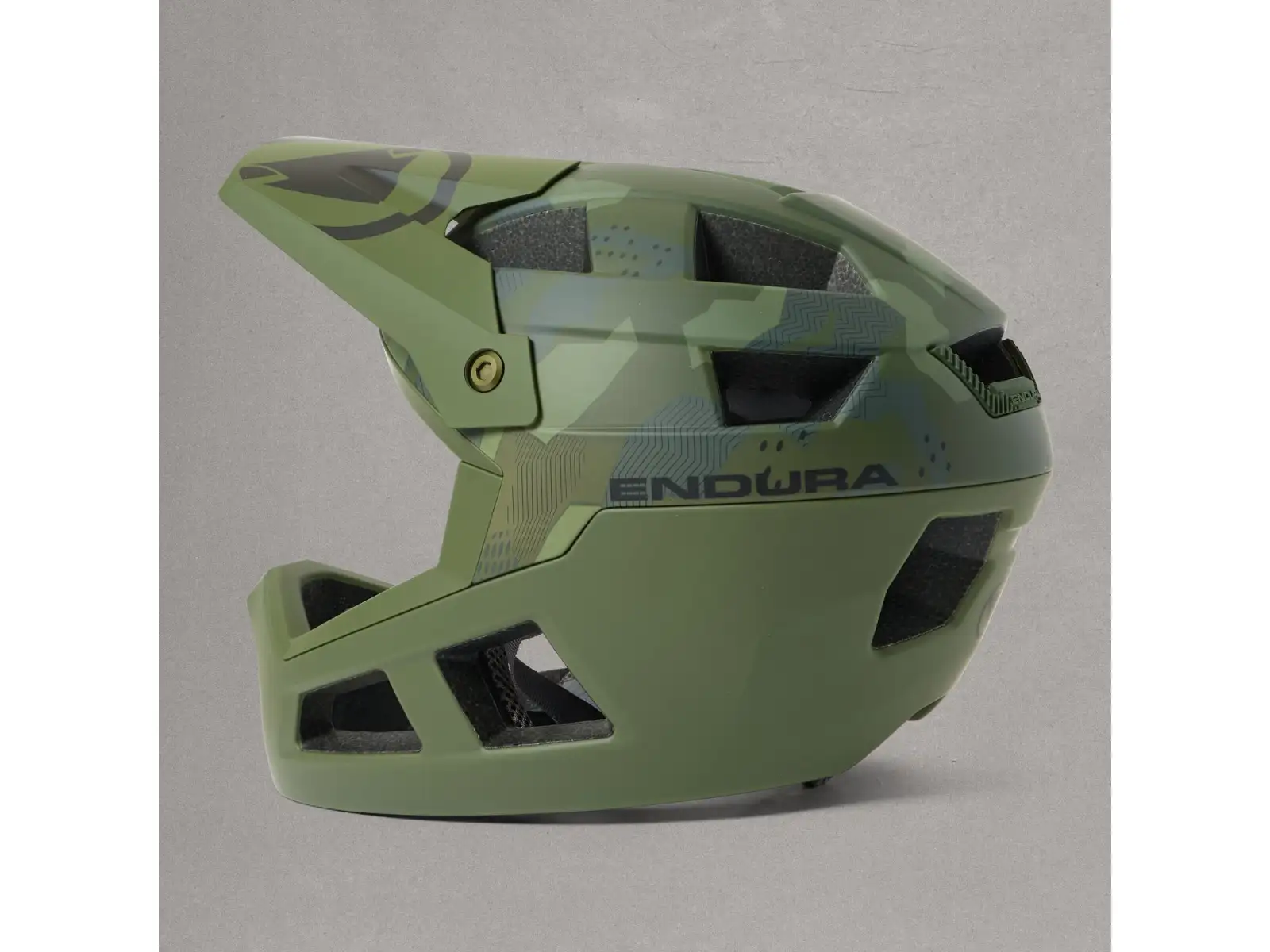 Endura SingleTrack Kinderhelm Olive Green