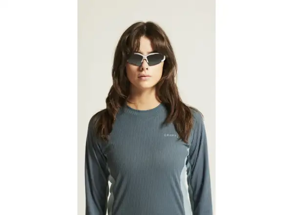 Craft Core Dry Baselayer Damen Set Langarmshirt+Hose blau