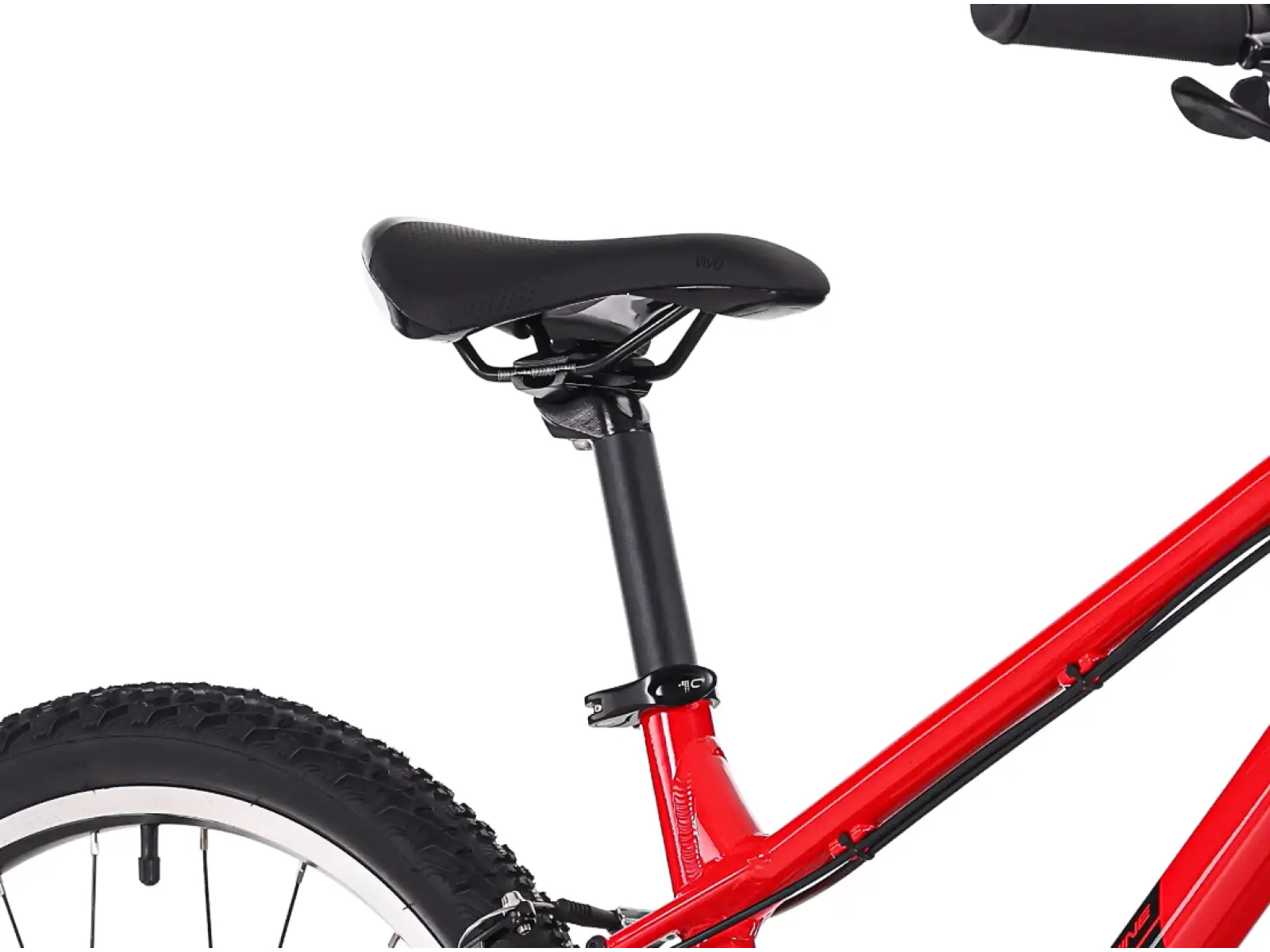 Rock Machine RIFF Jr 24 Kinderfahrrad Gloss Fire Red