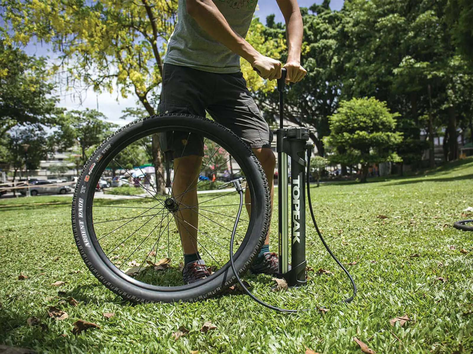 Topeak JoeBlow Booster Pumpe für Tubeless-Systeme
