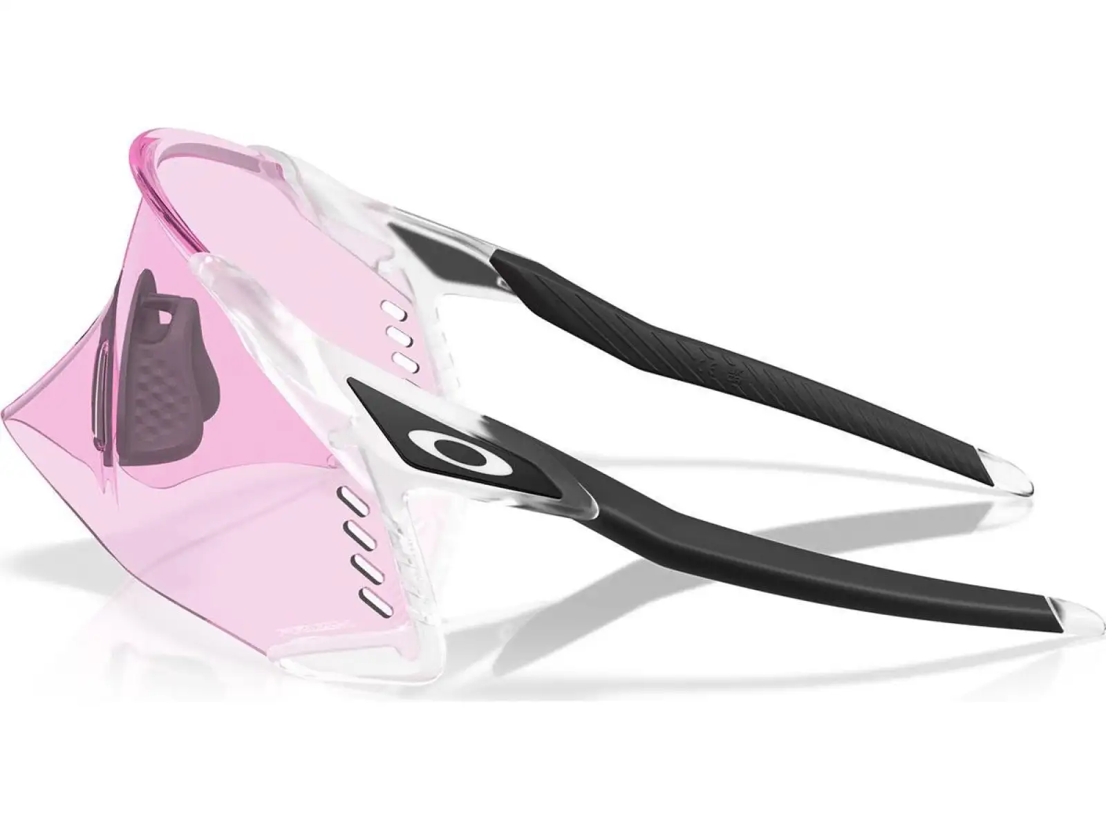 Oakley Velo Kato Fahrradbrille Matte Clear/Prizm Low Light