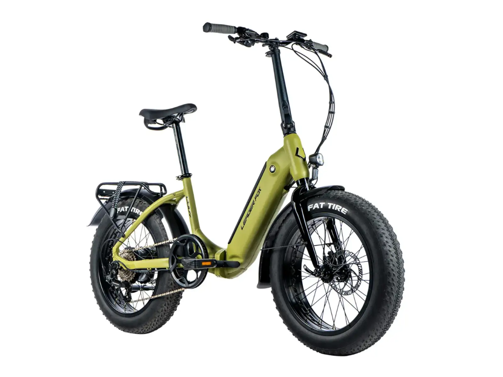 Leader Fox Cody 20 faltbares Elektrofahrrad grün