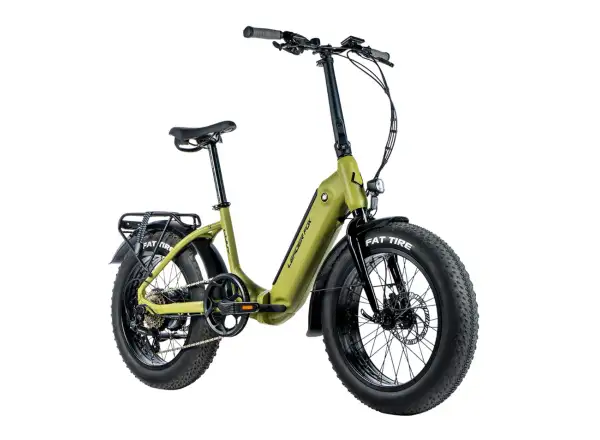 Leader Fox Cody 20 faltbares Elektrofahrrad grün