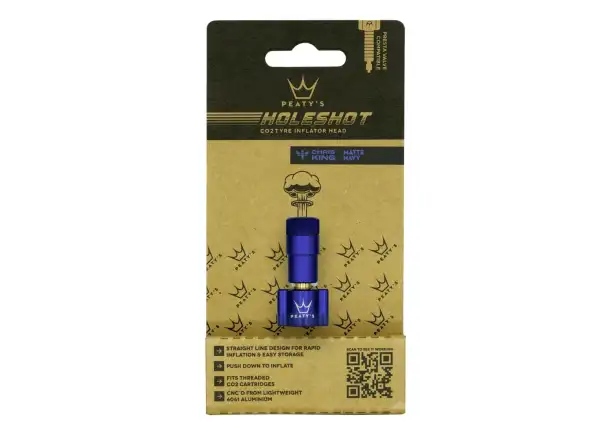 Peatys Holeshot CO2 Pumpkopf Marineblau