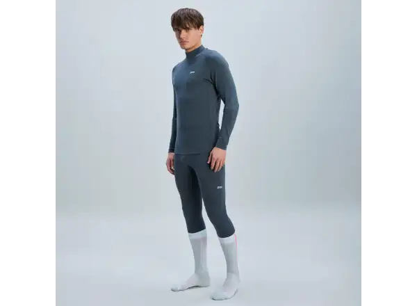 POC Layer Merino Herren Unterhemd langer Ärmel Sylvanitgrau