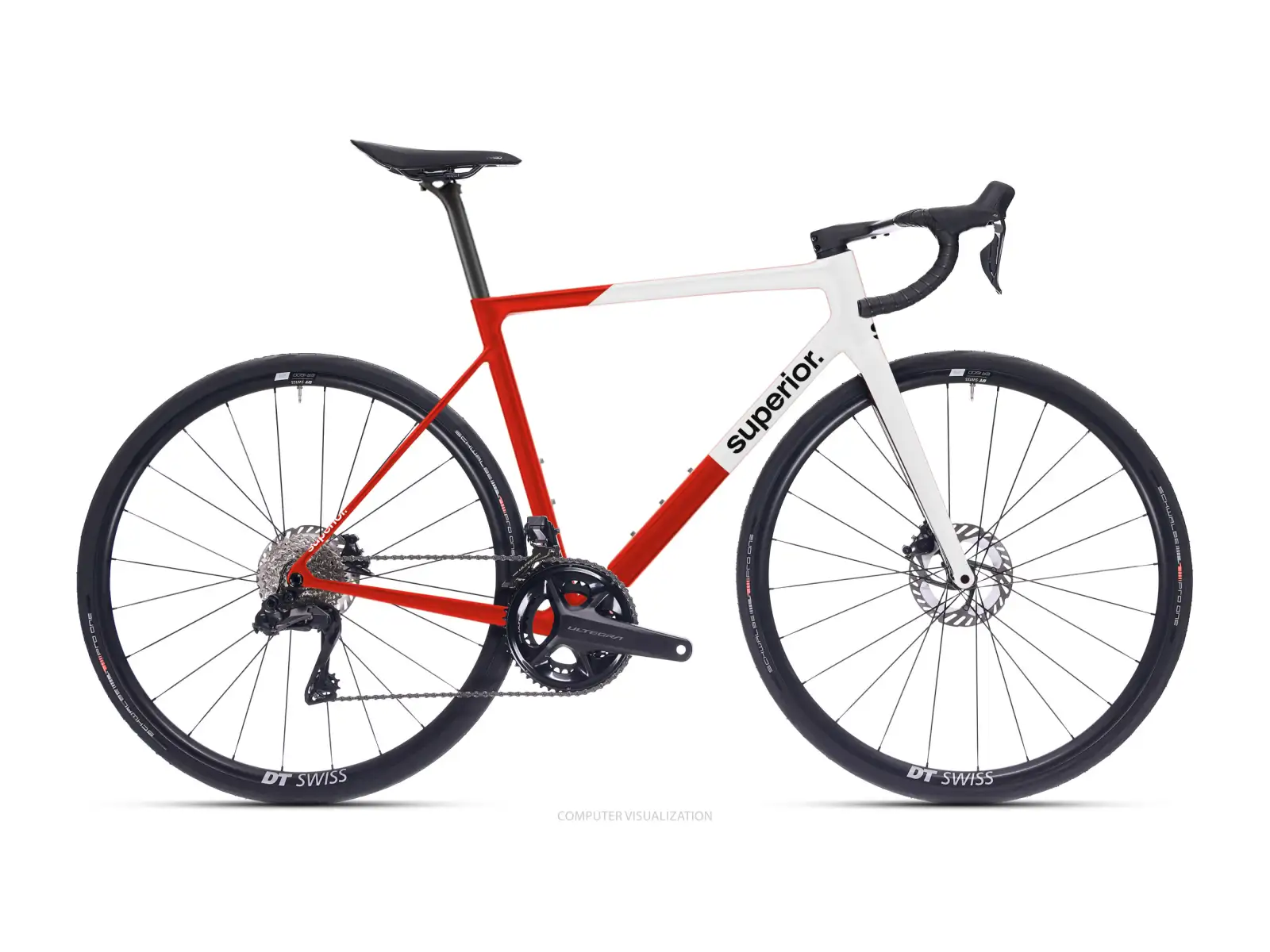 Superior RR 9.4 Rennrad Gloss Red / White