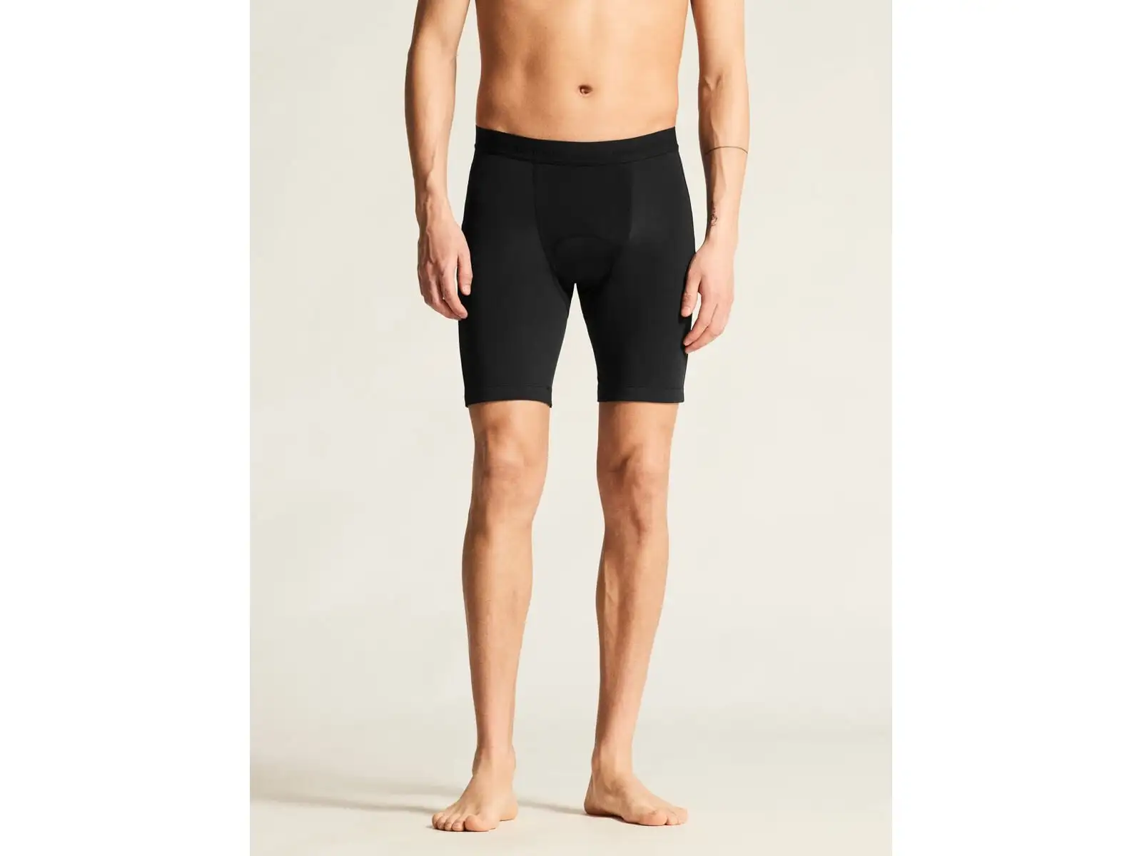 Crart Everyday Bike Liner C4 Herren Innenhose mit Polster schwarz
