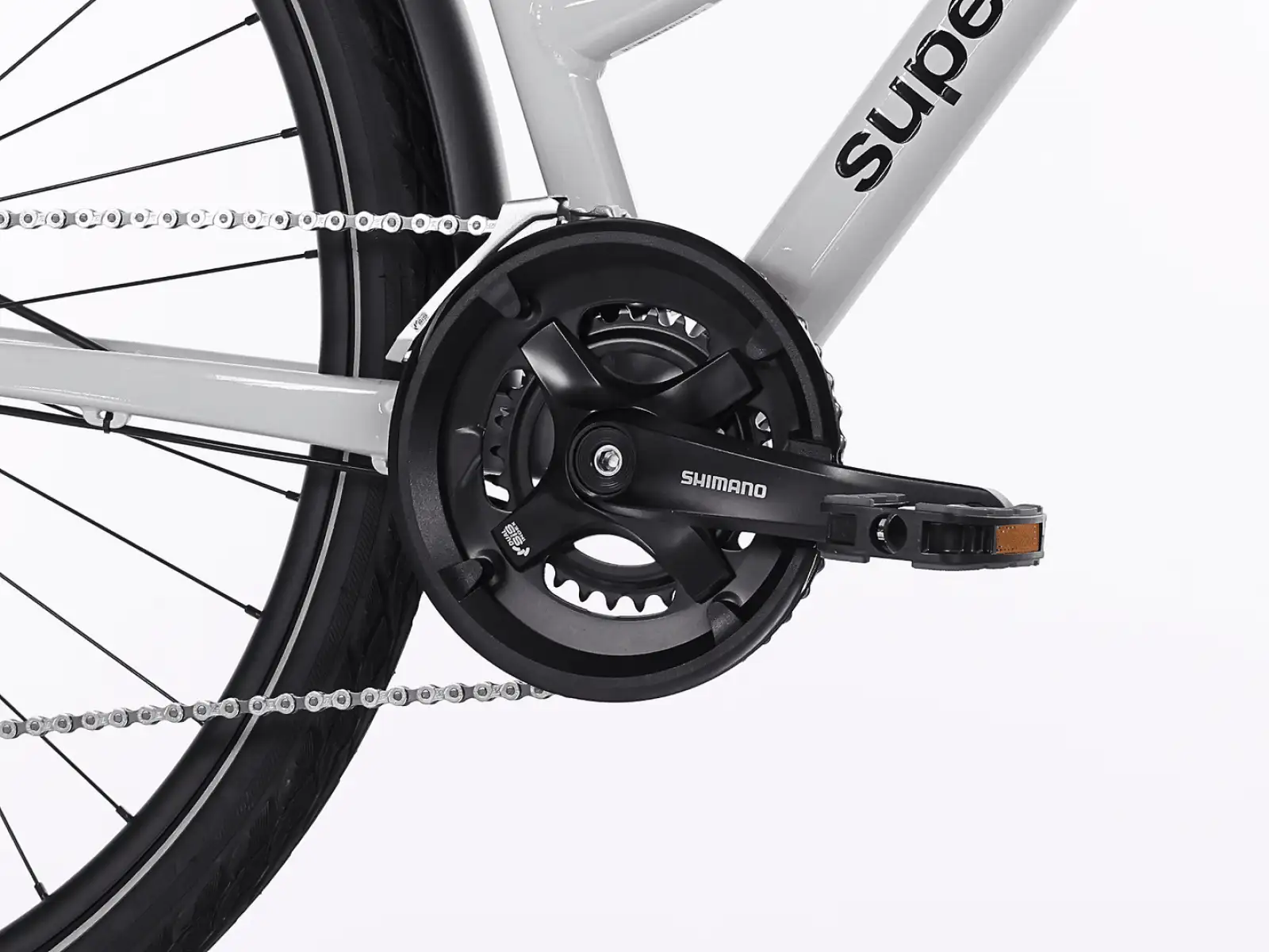 Superior Blox 6.2 T MS Stadtfahrrad Gloss Grey