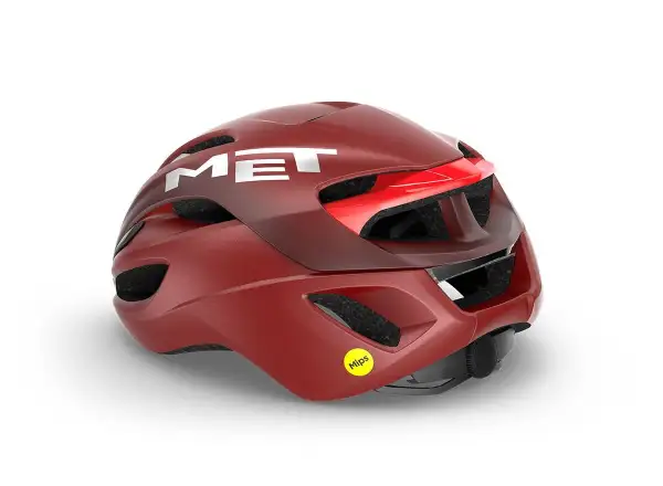MET Rivale MIPS Helm Red Dahlia