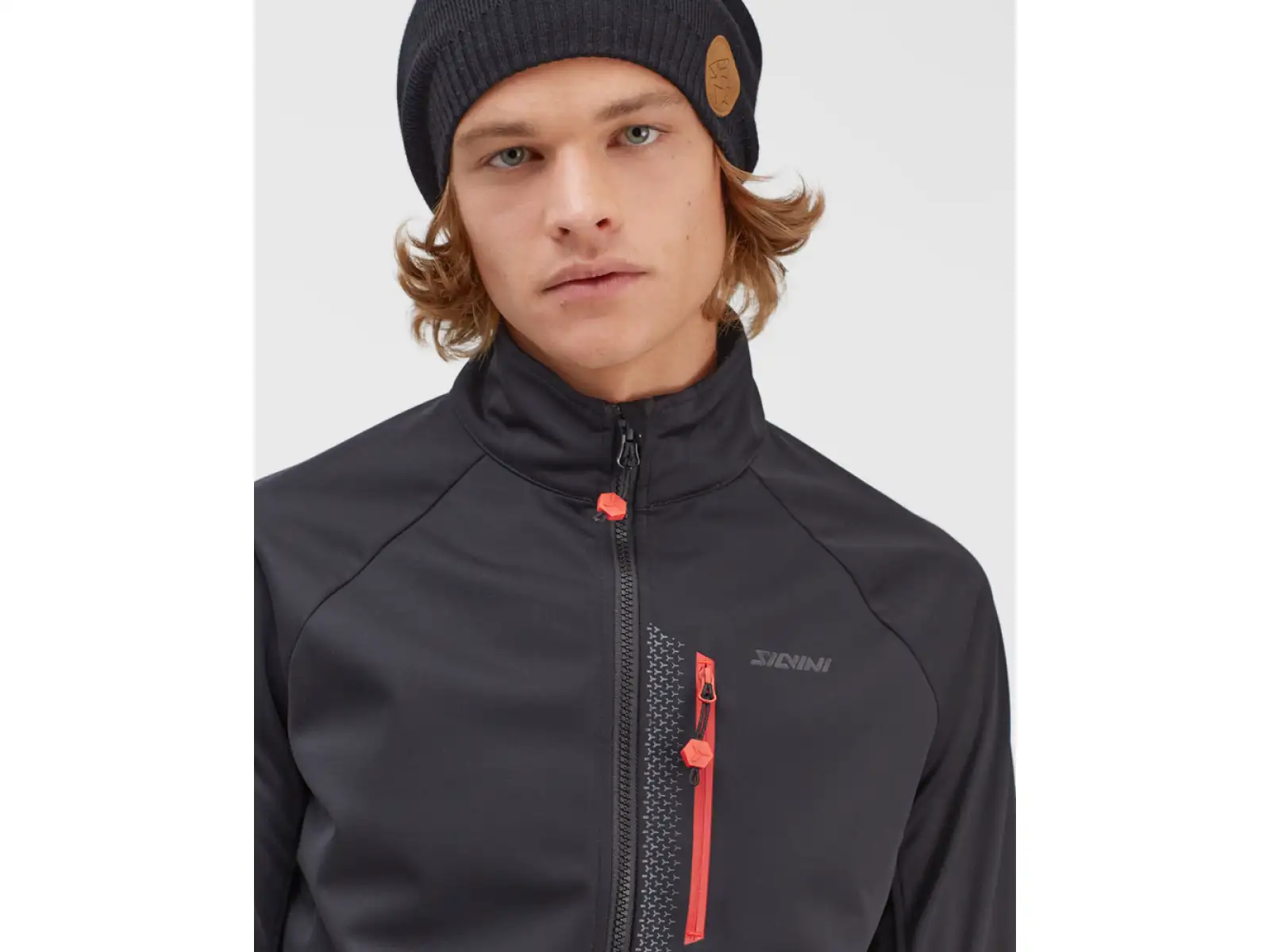 Silvini Anteo MJ1743 Herrenjacke schwarz/rot