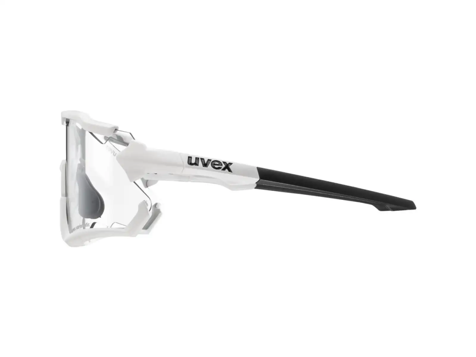 Uvex Sportstyle 228 Variomatic Fahrradbrille White Mat/LTM. Silver