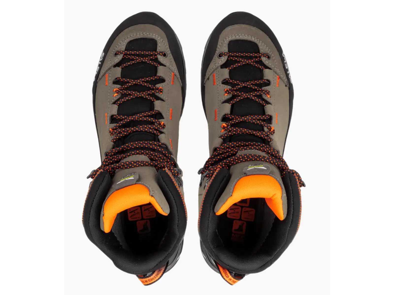 Salewa Mountain Trainer 2 Mid GTX Herren-Wanderstiefel Braun Bungee Cord/Black