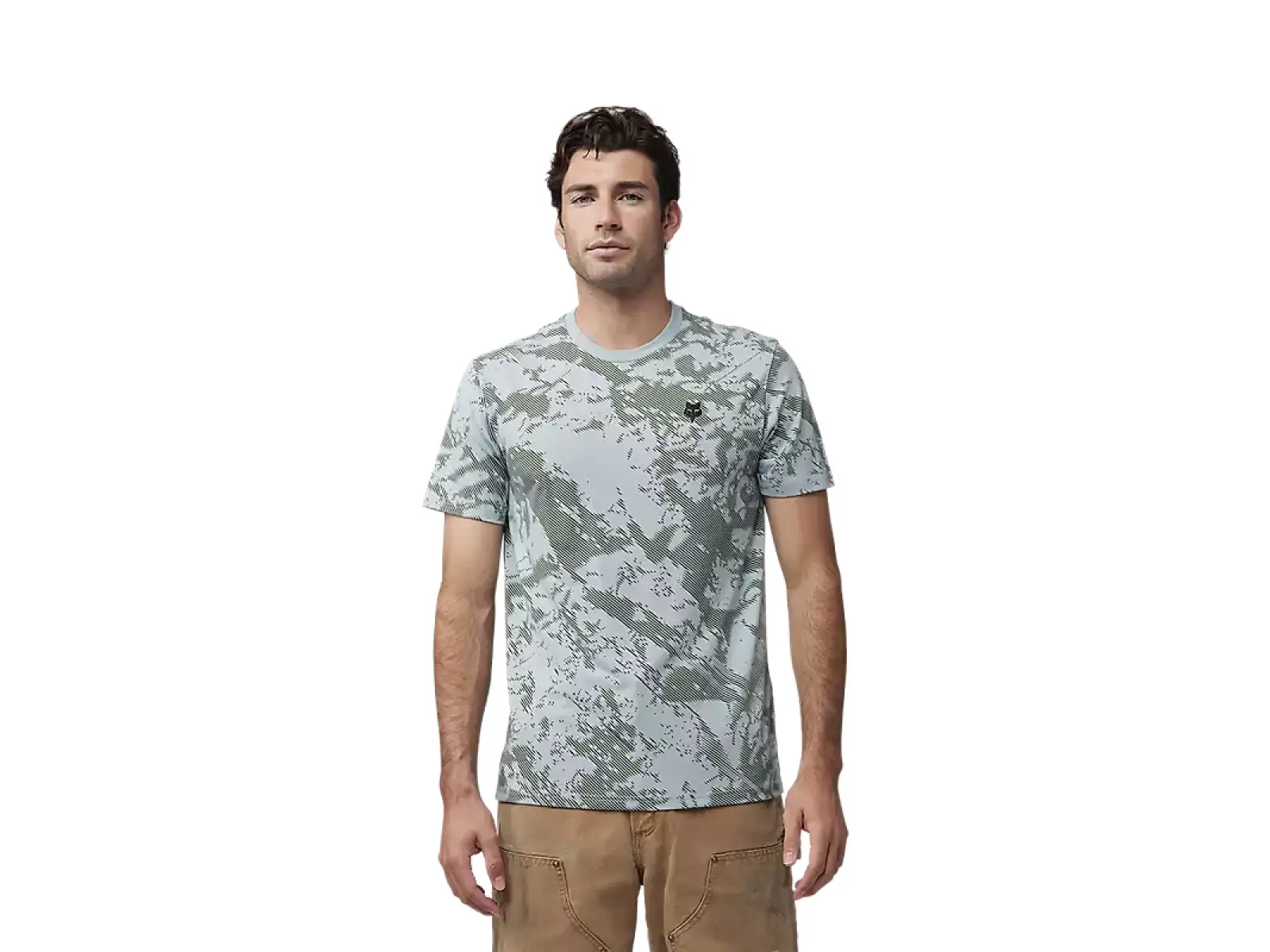 Fox Gravel Tech Herren-Trikot Kurzarm Gunmetal
