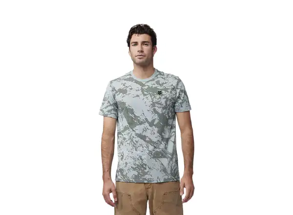 Fox Gravel Tech Herren-Trikot Kurzarm Gunmetal