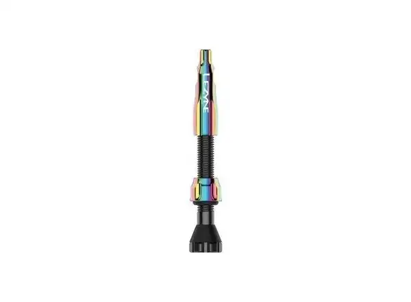 Lezyne CNC TLR Ventil für Tubeless-Reifen 80 mm in Neo-Metallic