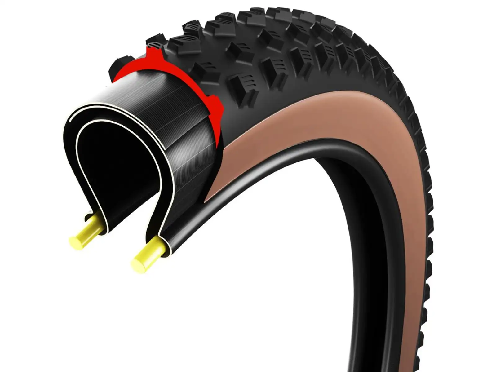 Vittoria Torrente 29x2.4 XC Race G2.0 MTB Reifen Kevlar Brown/Black