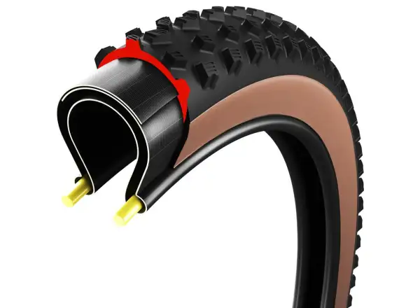 Vittoria Torrente 29x2.4 XC Race G2.0 MTB Reifen Kevlar Brown/Black