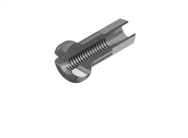 DT Swiss Nippel Pro Lock Aluminium 2,0x12 mm Silber