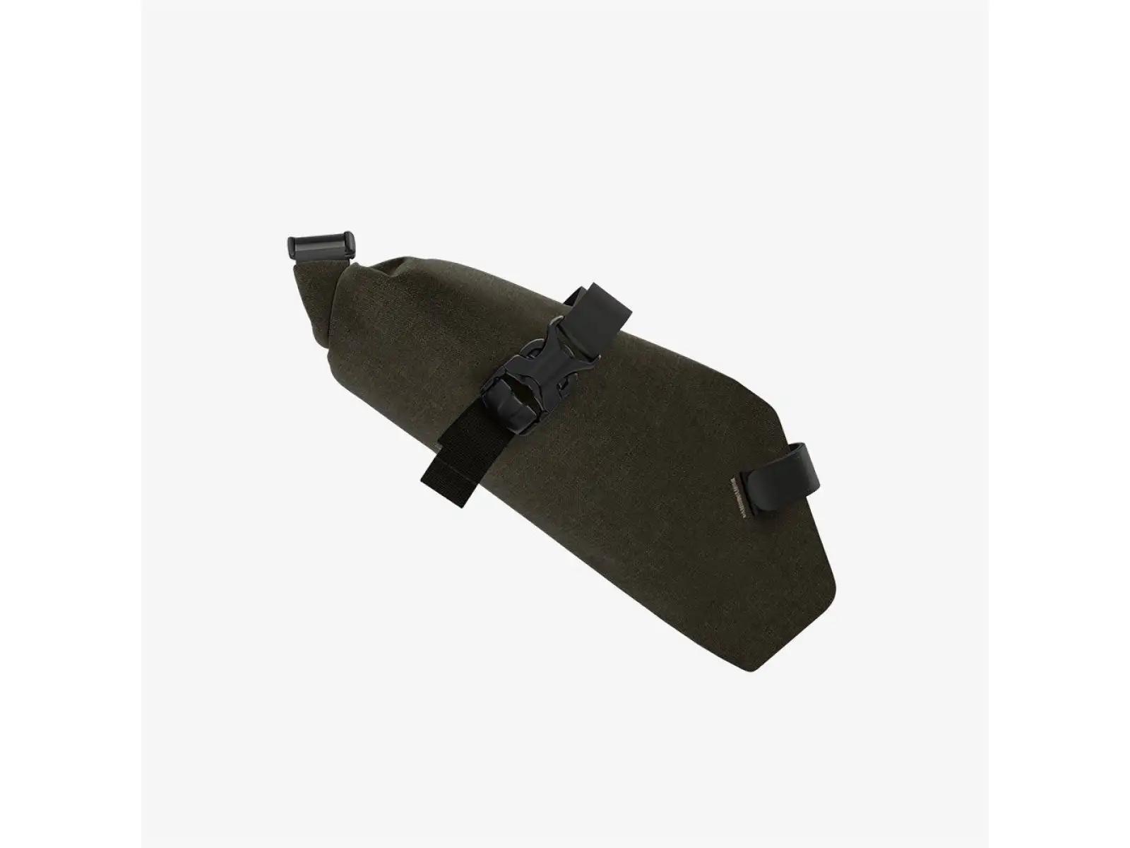 Brooks Scape Saddle Roll Bag Satteltasche in Schlammgrün.
