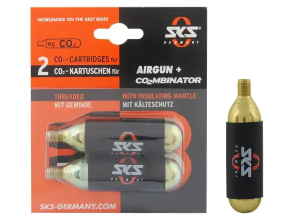 SKS CO2-Kartuschen 2x16g