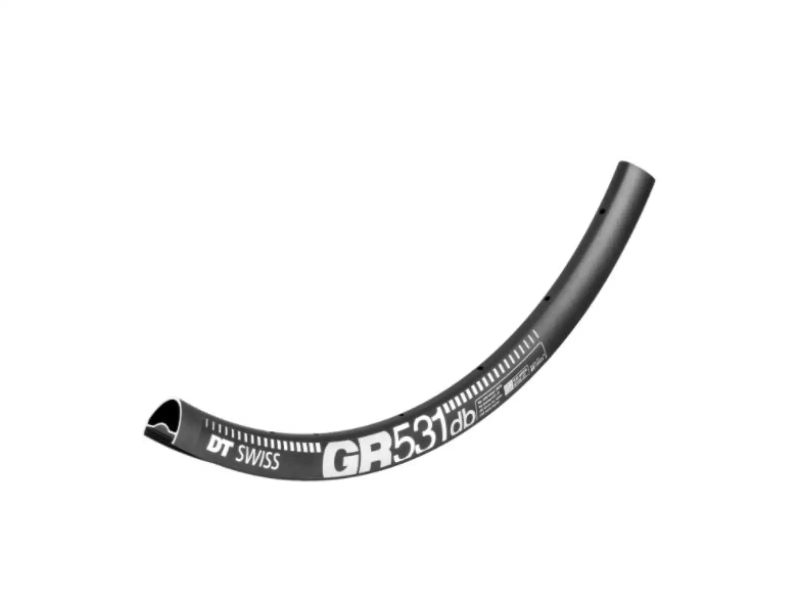 DT Swiss GR 531 DB Gravel Felge schwarz 28 Löcher