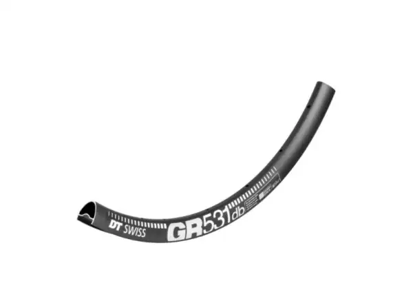 DT Swiss GR 531 DB Gravel Felge schwarz 28 Löcher