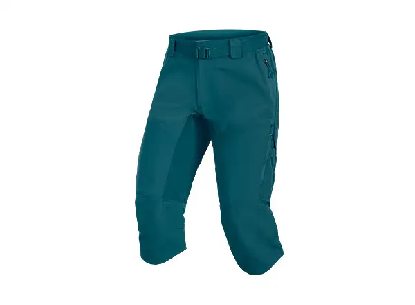 Endura Hummvee Damen 3/4 Shorts mit Polsterung Deep Teal