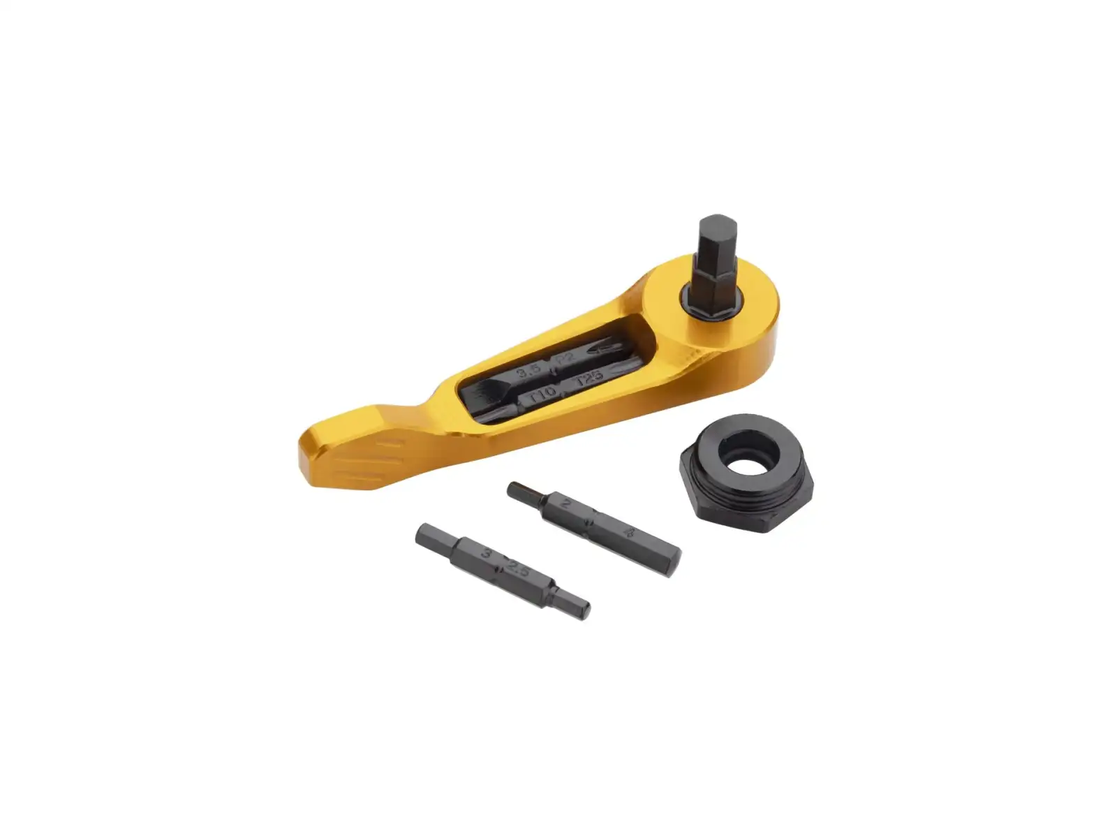 Wolf Tooth Werkzeug Axle Handle Multi-Tool gold