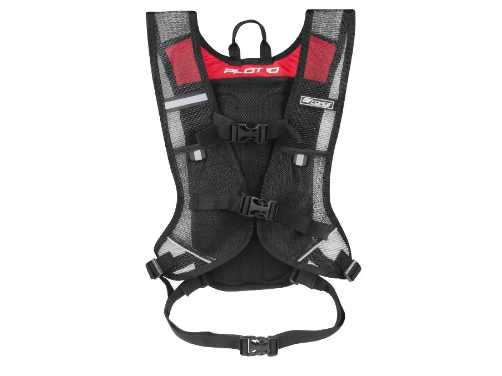 Force PILOT Rucksack 10 l schwarz-rot