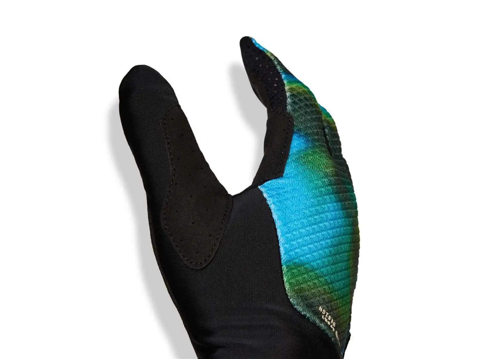 Giro Trixter lange Fahrradhandschuhe Frequency Blue