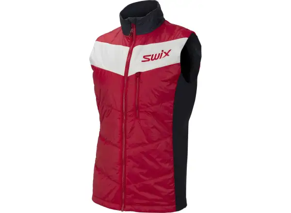 Swix Surmount Primaloft Herrenweste Feuriges Rot