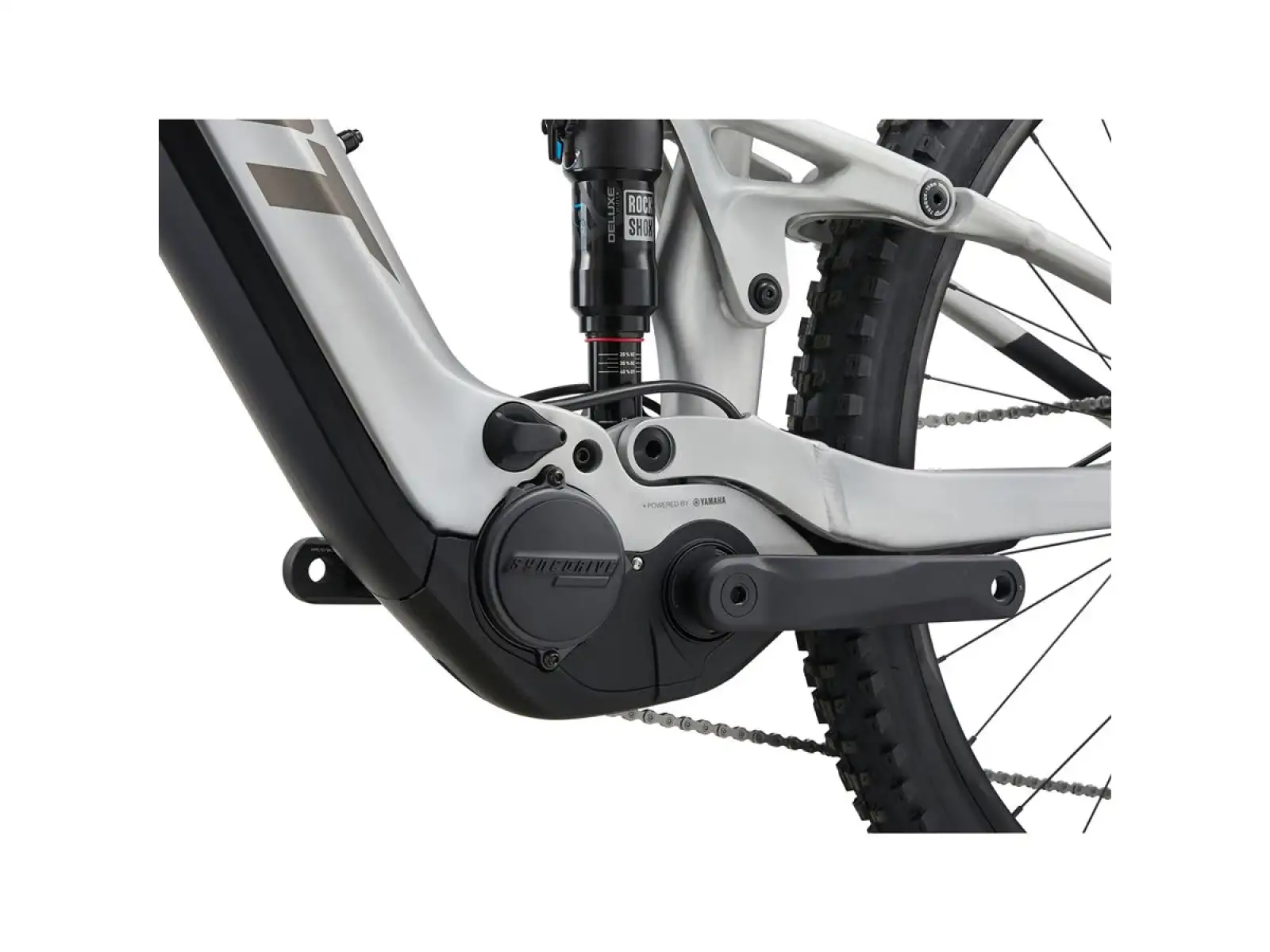 Giant Stance E+0 Pro Mountain E-Bike Raw Aluminum