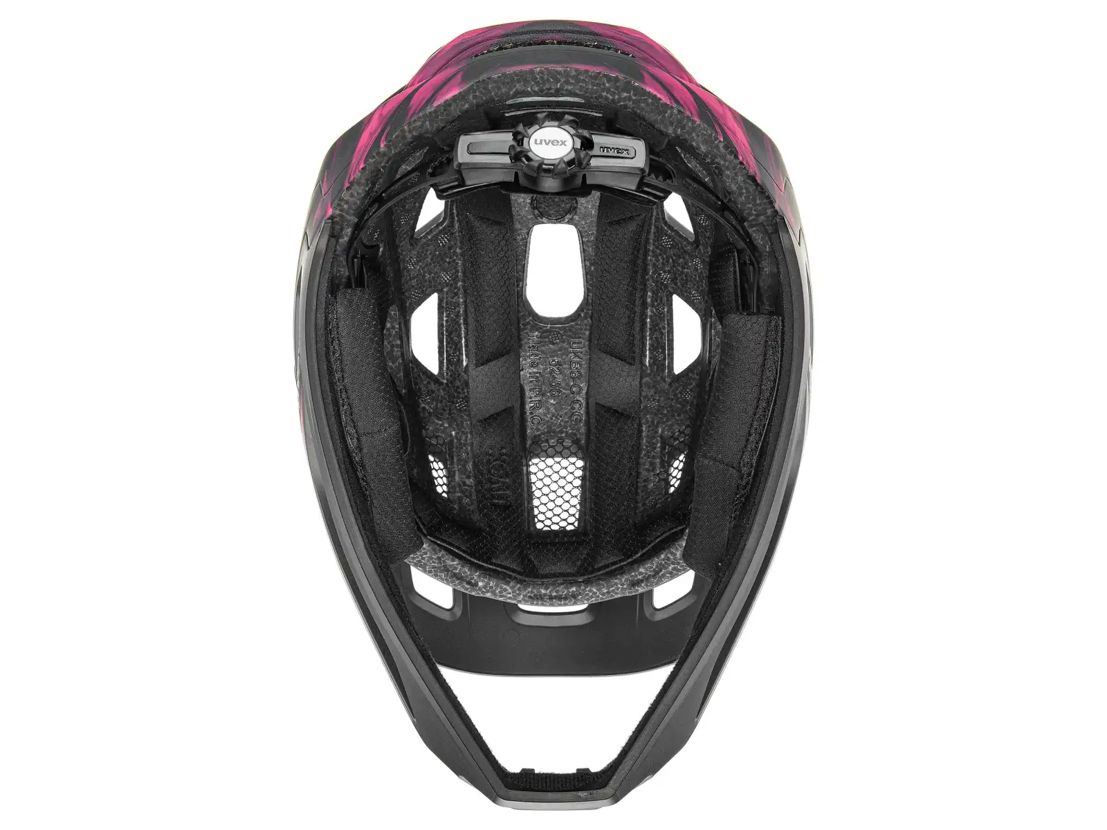 Uvex React JR Fullface MTB Helm Cranberry matt