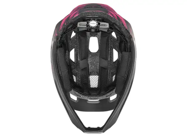 Uvex React JR Fullface MTB Helm Cranberry matt