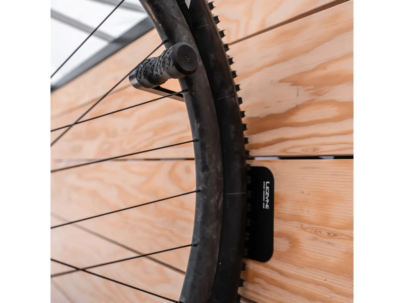 Lezyne CNC-Legierung Radhaken Wandhalterung für Fahrrad Schwarz
