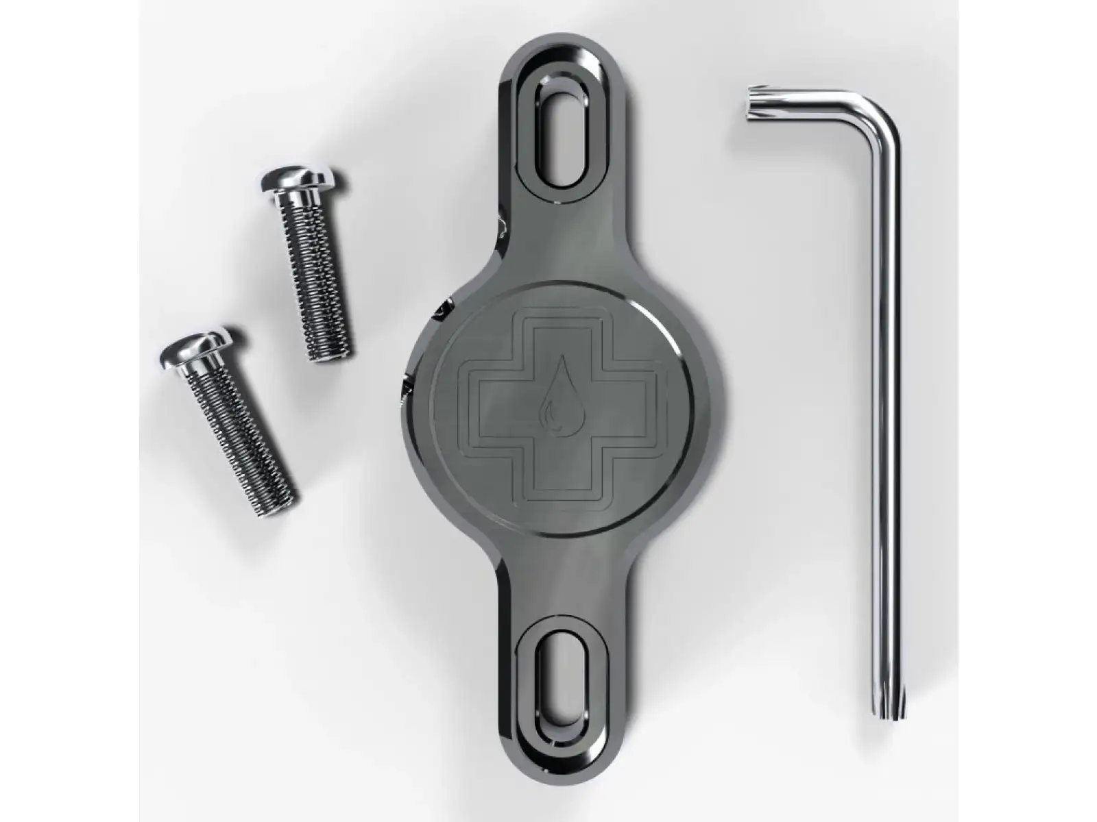 Muc Off Secure Tag Holder 3.0 GPS Tracker Halterung Grau