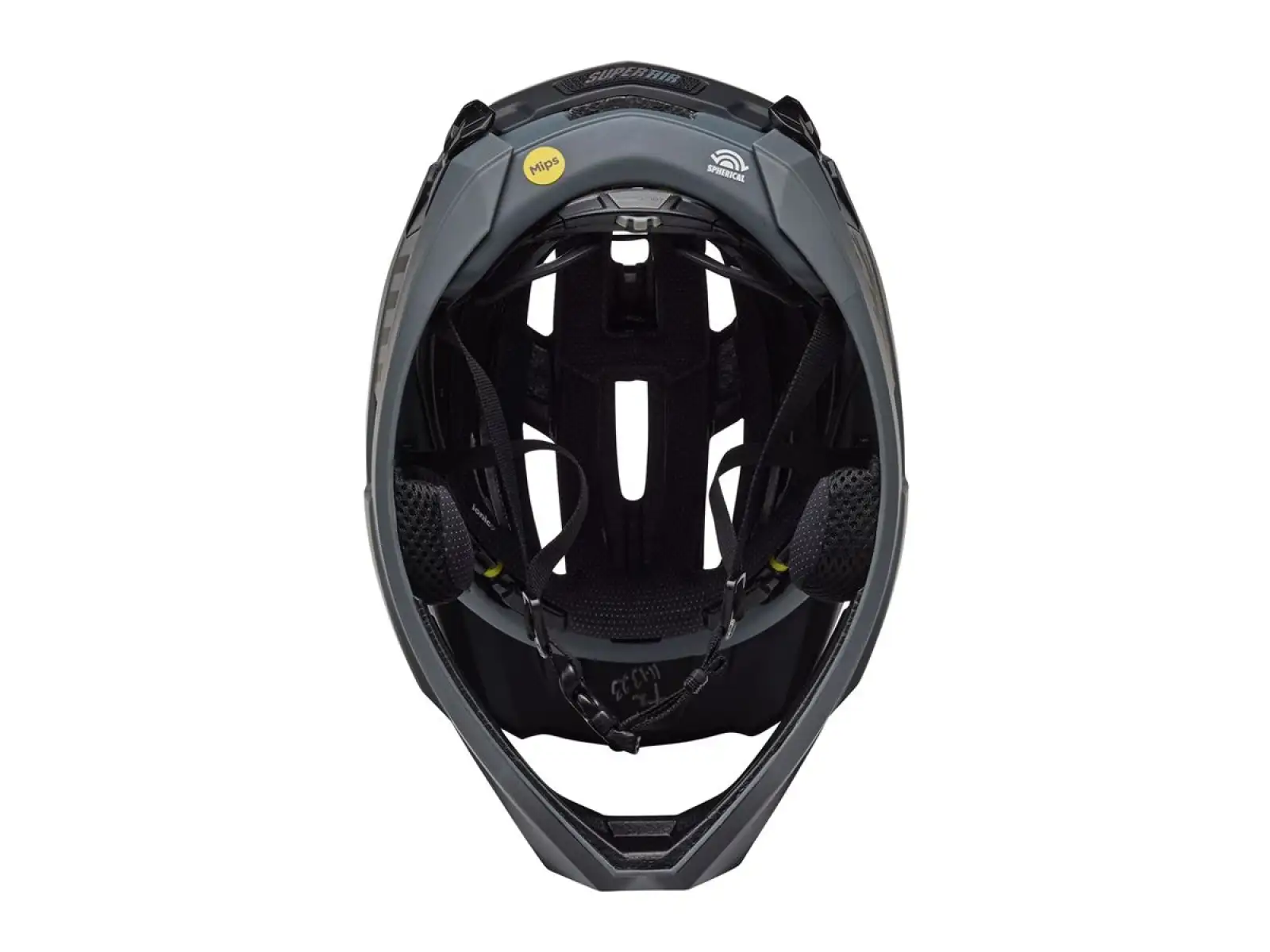 Bell Super Air R Spherical Helm Mat Black Fasthouse