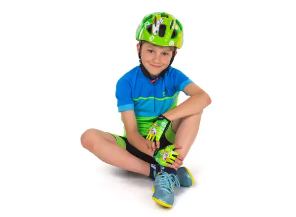 Etape Tiny Kinder-Fahrradhandschuhe kurz Grün