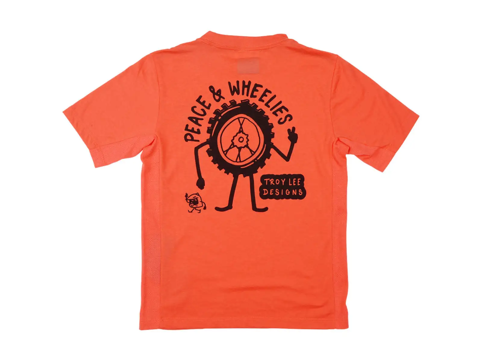 Troy Lee Designs Skyline Ride Tee Kindertrikot Kurzarm P&W Melon